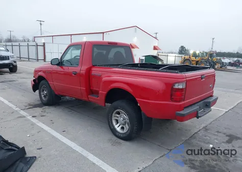 2001 Ford Ranger Edge из США, поврежденный, VIN 1FTYR10E11PB33708